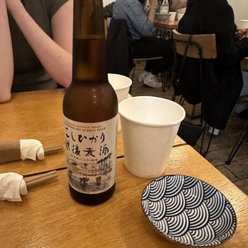 Menya Hosaki - Echigo Koshihikari Rice Lager - Ramen Near Me - Washington, DC, District of Columbia