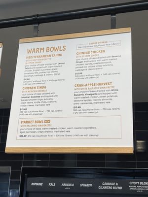 Menu photo 1 Chopt Creative Salad Co. Roslyn Heights, NY