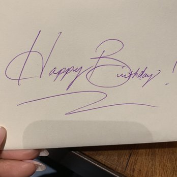 Tricky Fish - Birthday card and surprise! - Seafood Near Me - Richardson, Texas Tricky Fish - Birthday card and surprise! - Seafood Near Me - Richardson, Texas