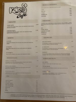 Menu photo 2 Kairos Cafe Gainesville, GA