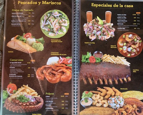 Menu photo 2 Don Comalón Comala, COL Menu photo 2 Don Comalón Comala, COL