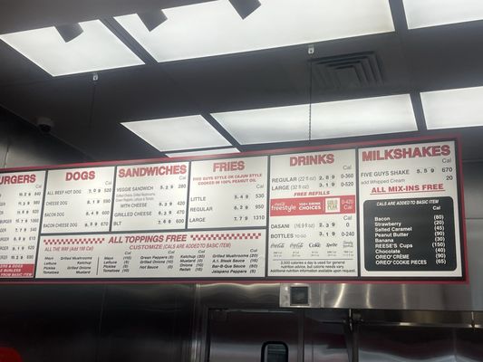 Menu photo 2 Five Guys Tucker, GA