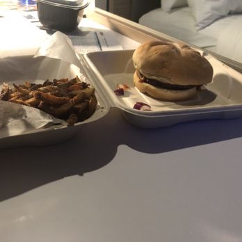 Engrained Brewing - A burger that's smaller than the bun - Breweries Near Me - Springfield, Illinois