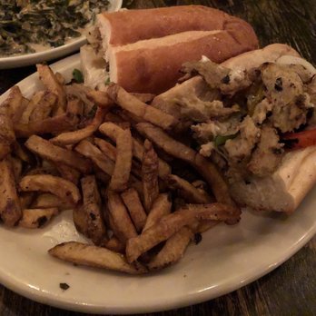 Cedar Point Bar and Kitchen - Vegan Curry Cheesesteak - American Near Me - Philadelphia, Pennsylvania Cedar Point Bar and Kitchen - Vegan Curry Cheesesteak - American Near Me - Philadelphia, Pennsylvania