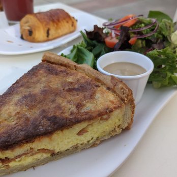 Baguette Cafe - Bacon and onion quiche was amazing!! - Breakfast & Brunch Near Me - Henderson, Nevada Baguette Cafe - Bacon and onion quiche was amazing!! - Breakfast & Brunch Near Me - Henderson, Nevada