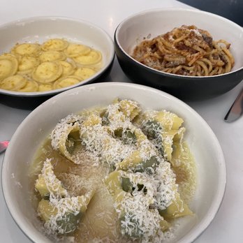 Misi - Sheep's Milk Ricotta Filled Occhi Spinach and Mascarpone Filled Tortelli - Italian Near Me - Brooklyn, New York Misi - Sheep's Milk Ricotta Filled Occhi Spinach and Mascarpone Filled Tortelli - Italian Near Me - Brooklyn, New York