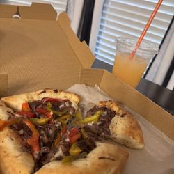 Grand Slam Pizza - Oxtail Pizza Cantaloupe Lemonade