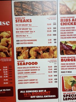 Menu photo 3 Sizzler Grants Pass, OR Menu photo 3 Sizzler Grants Pass, OR
