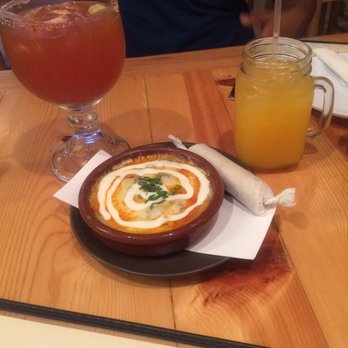 Tacos Tequilas - Delicious Queso Fundido, however the drinks are watered down and have no flavor. Did I mention they're pricey! Not worth it. - Mexican Near Me - Chicago, Illinois