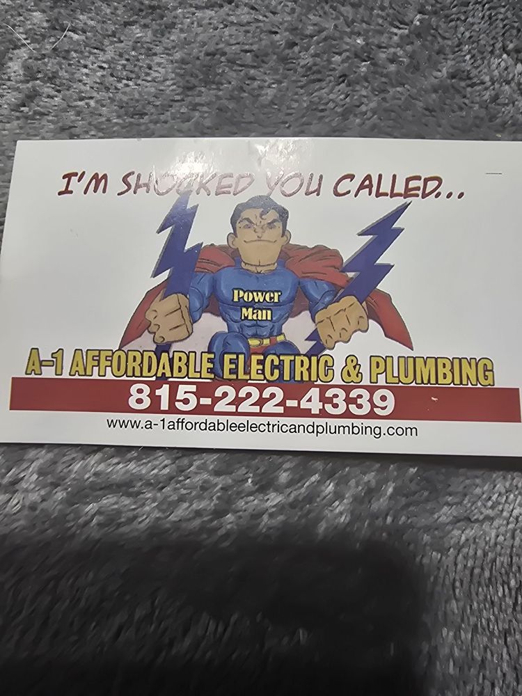 Slide of A-1 Affordable Electric & Plumbing
