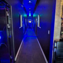 Hallway from bar area