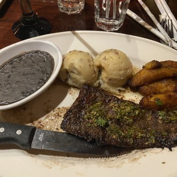 Bahama Breeze - Skirt Steak Churrasco with mashed potatoes as a sub for rice. - Bars Near Me - Lake Grove, New York Bahama Breeze - Skirt Steak Churrasco with mashed potatoes as a sub for rice. - Bars Near Me - Lake Grove, New York