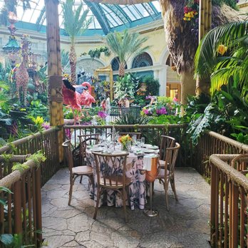 Sadelle's - Our personal VIP table for the conservatory dining experience. - Breakfast & Brunch Near Me - Las Vegas, Nevada