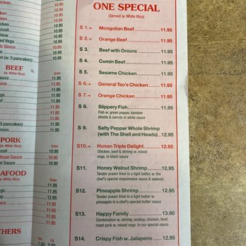 Peking Quick One - Special menu - Chinese Near Me - Tonawanda, New York