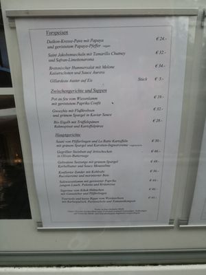 Menu photo 2 Orangerie Timmendorfer Strand, SH Menu photo 2 Orangerie Timmendorfer Strand, SH