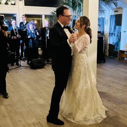The wedding gown that Abigail altered