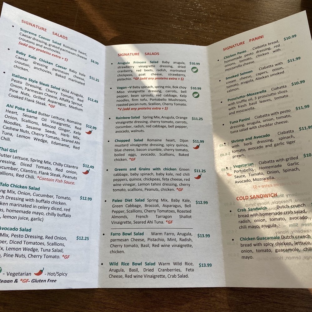 Organic Greens | Solano - Menu - 1 of 2 - Salad Near Me - Berkeley, California Organic Greens | Solano - Menu - 1 of 2 - Salad Near Me - Berkeley, California
