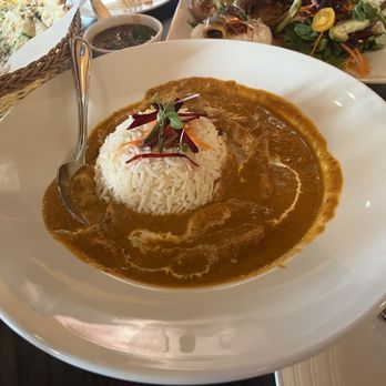 Himali Bistro - Butter chicken with rice - Indian Near Me - Burlingame, California Himali Bistro - Butter chicken with rice - Indian Near Me - Burlingame, California