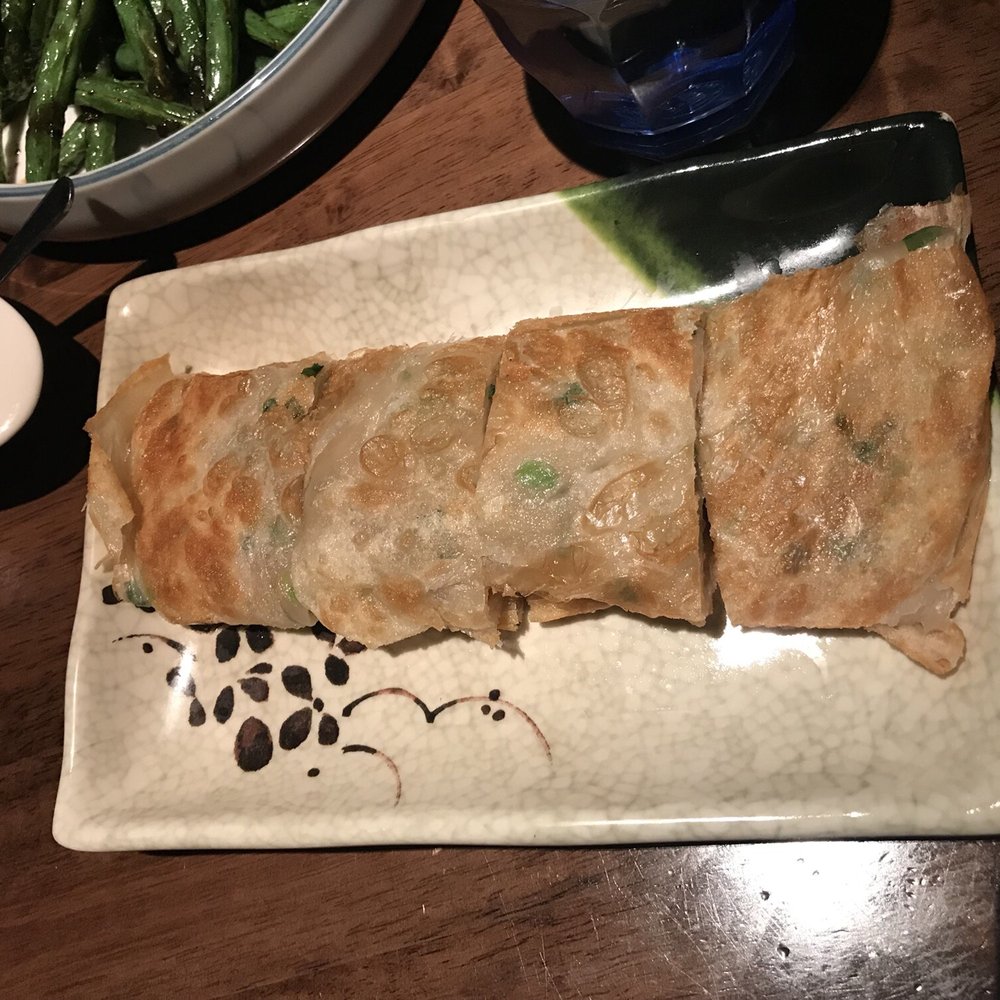 The Bao - Scallion Pancake with Sliced Beef, 4/5 - Shanghainese Near Me - New York, New York The Bao - Scallion Pancake with Sliced Beef, 4/5 - Shanghainese Near Me - New York, New York