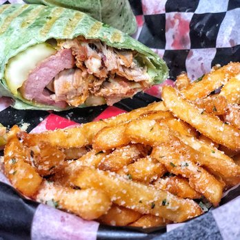 The Blue Moose Tavern - Cuban wrap. - New American Near Me - Green Mountain Falls, Colorado