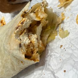 PANEER WRAP was absolutely phenomenal I suggest half hot and half and half lemon garlic. Seasoned Fries and a lemonade