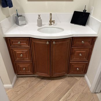 Martik Plumbing - Bathroom vanity undercount sink and faucet. - Plumbing Near Me