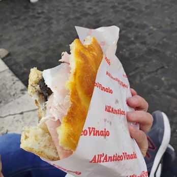 All’ Antico Vinaio - The San Marco. Notice the gray. - Sandwiches Near Me - Rome, RM All’ Antico Vinaio - The San Marco. Notice the gray. - Sandwiches Near Me - Rome, RM
