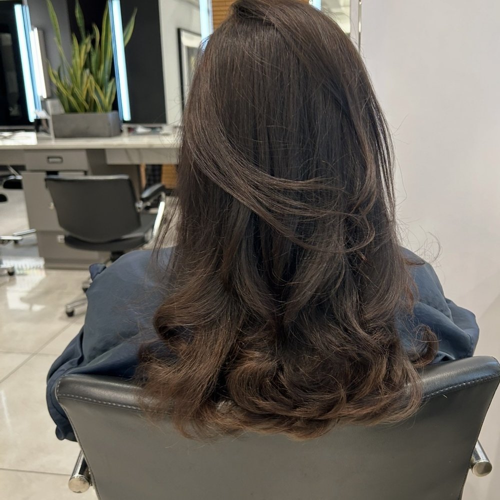 Salon SCK - My hair after a single process roots touch up colour - Hair Salons Near Me - New York, New York Salon SCK - My hair after a single process roots touch up colour - Hair Salons Near Me - New York, New York