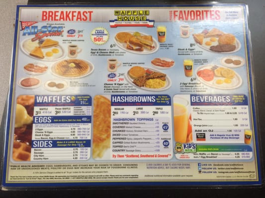 Menu photo 4 Waffle House Lexington, KY Menu photo 4 Waffle House Lexington, KY