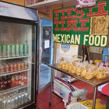 Fiesta Time - The drinks and chips for sale they do have fountain drinks too - Mexican Near Me - Wailuku, Hawaii Fiesta Time - The drinks and chips for sale they do have fountain drinks too - Mexican Near Me - Wailuku, Hawaii