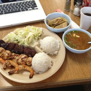 Teriyaki Time - Shrimp, white meat, and beef with miso soup and kimchee on the side! - Japanese Near Me - Tukwila, Washington Teriyaki Time - Shrimp, white meat, and beef with miso soup and kimchee on the side! - Japanese Near Me - Tukwila, Washington