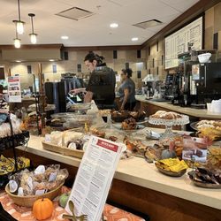 Spoons Bistro & Bakery - A view of the pastry counter