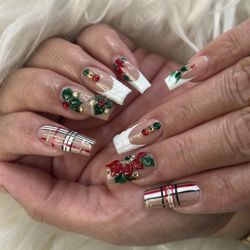 Mindy Nail Bar La Habra - Christmas Nail