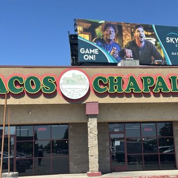 Tacos Chapala - The outside! It was very busy inside - Mexican Near Me - Stockton, California