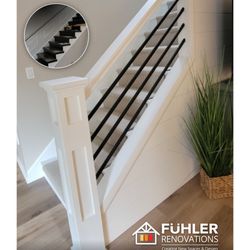 Fühler Renovations - Elevating spaces from the ground up -- with a focus on custom stairs that blend design and precision.