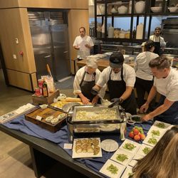 Blue Plate Catering - Hard at work