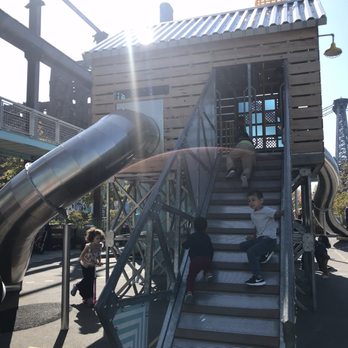 Domino Park - Entrance to kids play area - Parks Near Me - Brooklyn, New York