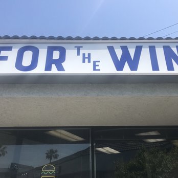 For The Win - Sign in a strip mall - Burgers Near Me - Glendale, California