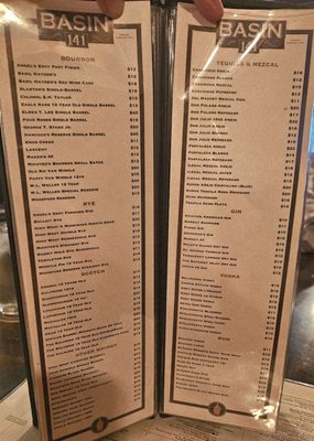 Menu photo 4 Basin 141 Montrose, CA