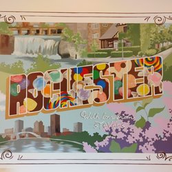 Stever's Candies - Inside wall mural