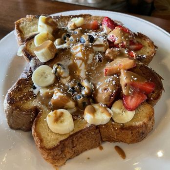 Sage Social Eatery - Cream Brule Cookie Butter French Toast - Latin American Near Me - Covina, California Sage Social Eatery - Cream Brule Cookie Butter French Toast - Latin American Near Me - Covina, California