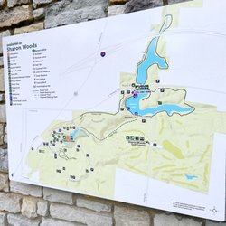 Sharon Woods Park - Map of the park