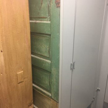 Black's Barbecue Austin - Cool bathroom stalls with repurposed doors!  Love this! - Barbeque Near Me - Austin, Texas