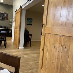 Stottle Winery - Gorgeous doors leading to more seating.
