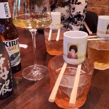 2AM Izakaya - Sake Bombs with Kirin Light - Japanese Near Me - Chicago, Illinois 2AM Izakaya - Sake Bombs with Kirin Light - Japanese Near Me - Chicago, Illinois
