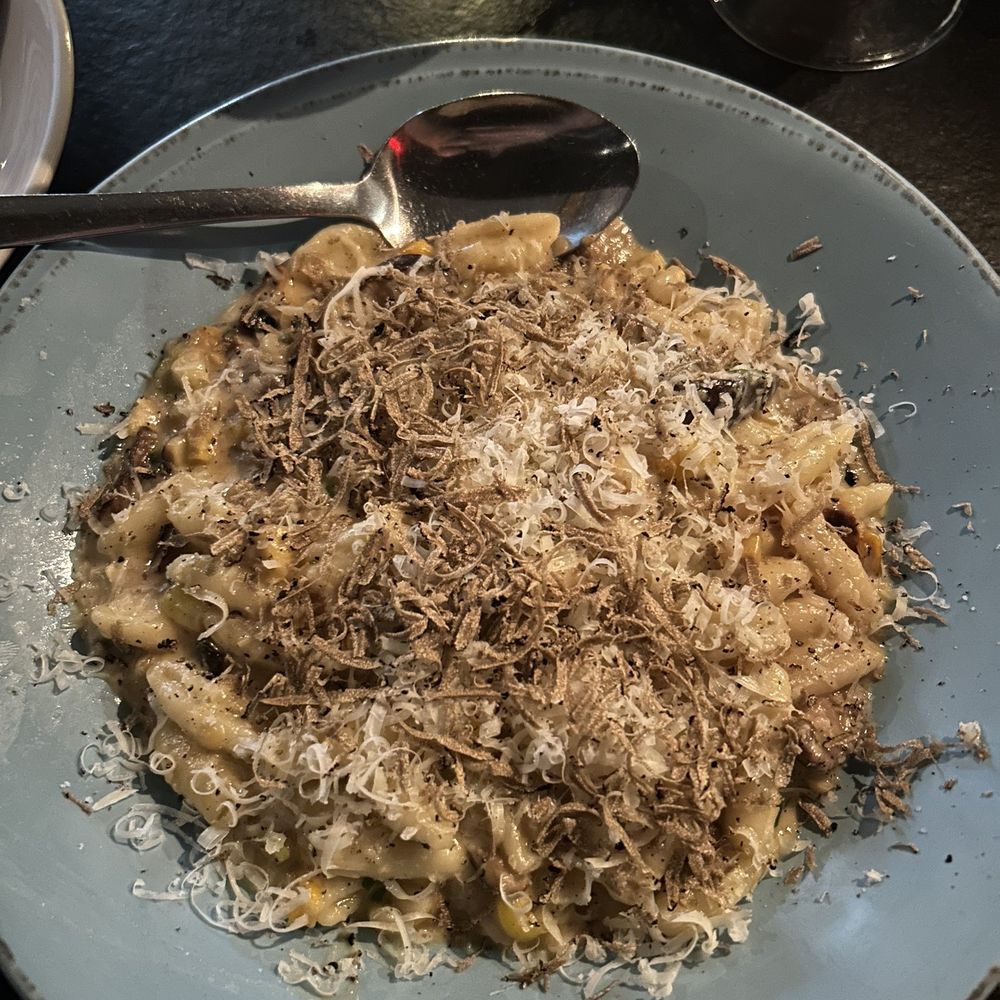 Traif - Double corn cavatelli - New American Near Me - Brooklyn, New York