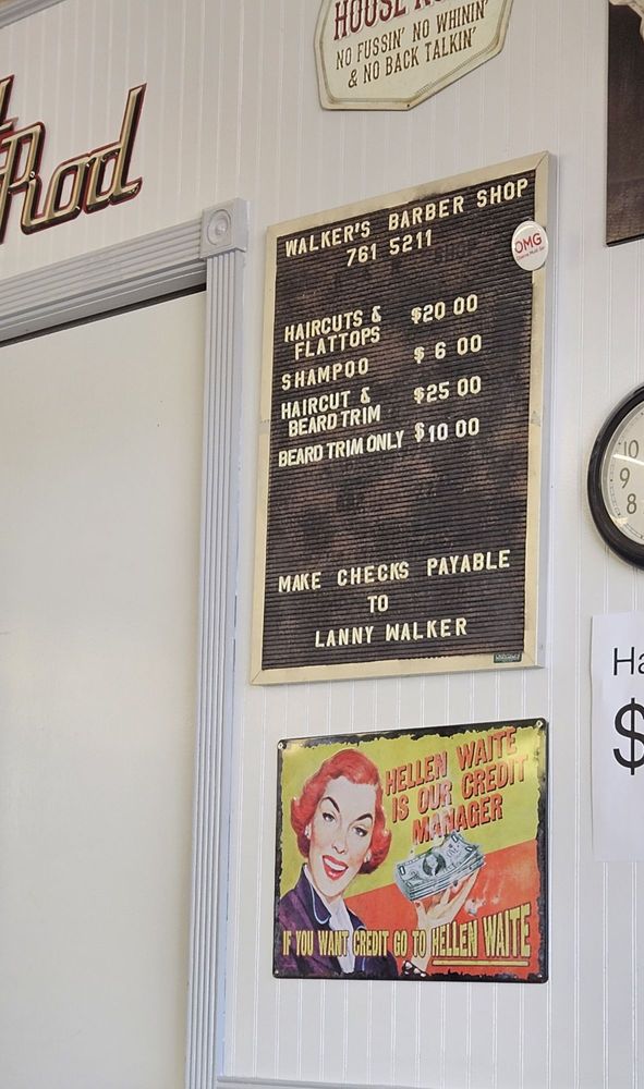 WALKER’S BARBER SHOP Updated August 2024 4027 Call Field Rd