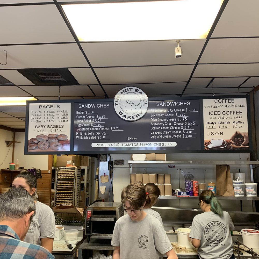 The Hot Bagel Bakery - Menu & pricing - Bakeries Near Me - Oakhurst, New Jersey