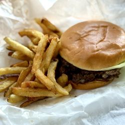 Redhot Ranch - RHR double burger Fries