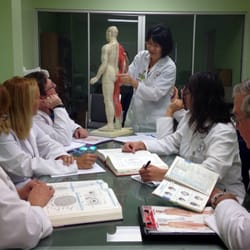 Acupuncture Health Clinic - Students hard at work!